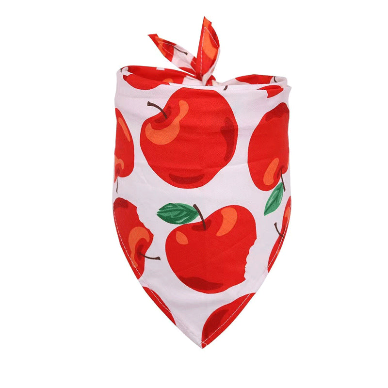 Summer Pet Drool Towel – Cotton Triangle Scarf