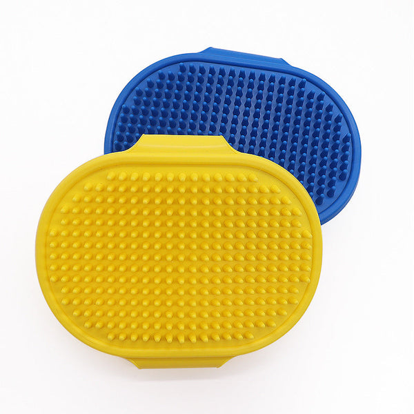Soft Rubber Pet Brush – Silicone Grooming Comb
