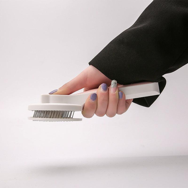 Self Cleaning Pet Grooming  Slicker Brush