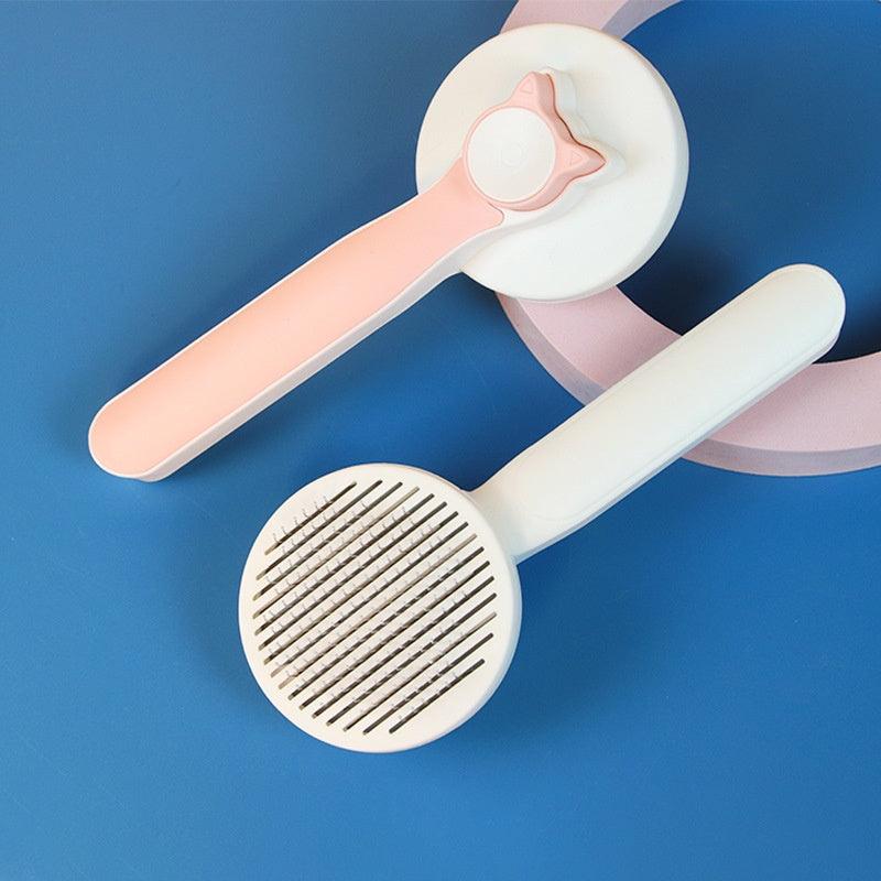 Self Cleaning Pet Grooming  Slicker Brush