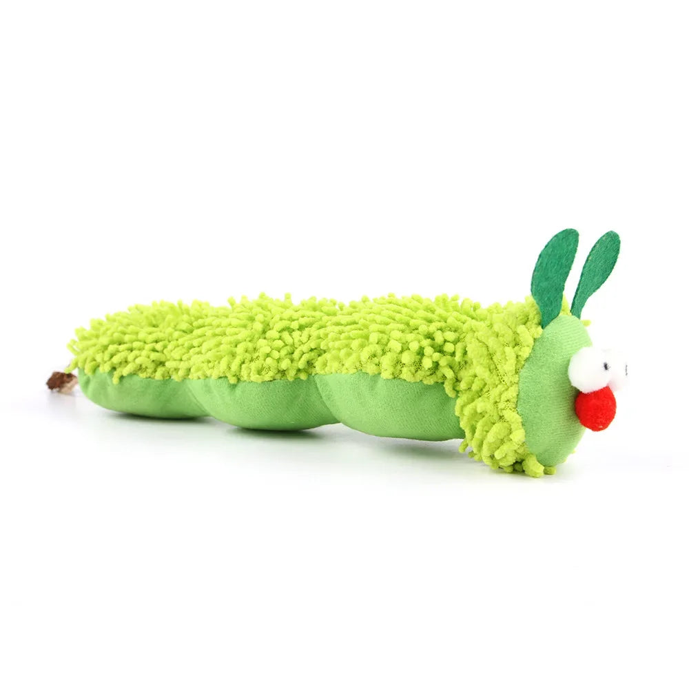Caterpillar Catnip Chew Toy – Interactive Kitten Toy