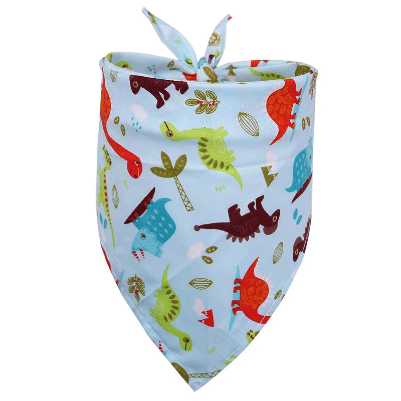 Summer Pet Drool Towel – Cotton Triangle Scarf