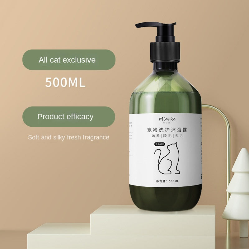 Pet Shampoo 500ml – Deodorizing & Scented