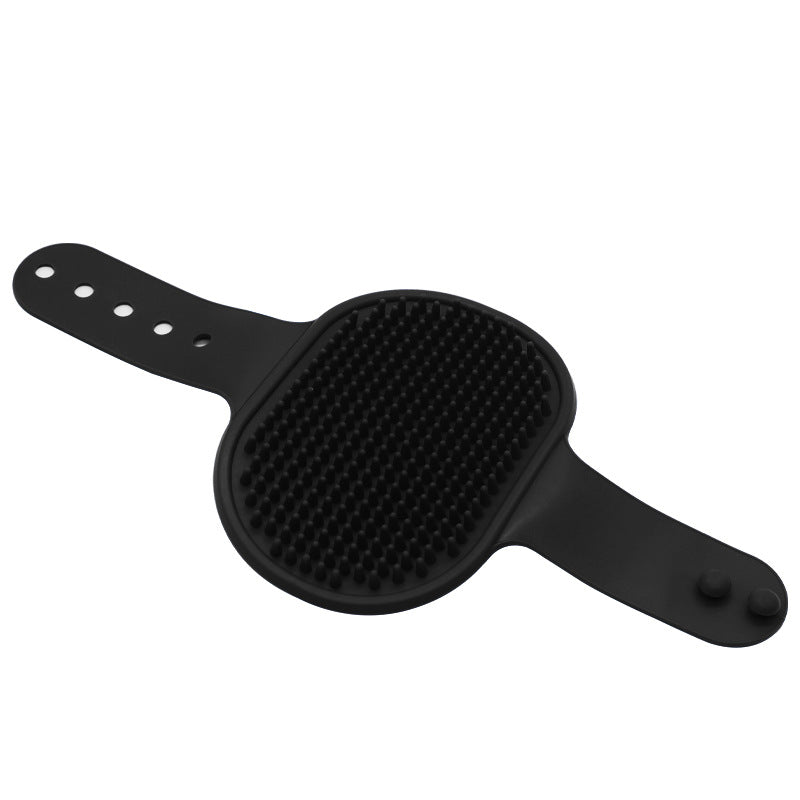 Soft Rubber Pet Brush – Silicone Grooming Comb