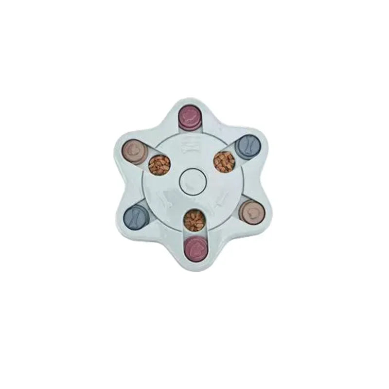 Dog Puzzle Slow Feeder – Interactive Food Dispenser
