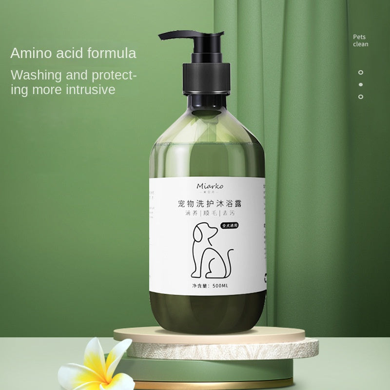 Pet Shampoo 500ml – Deodorizing & Scented