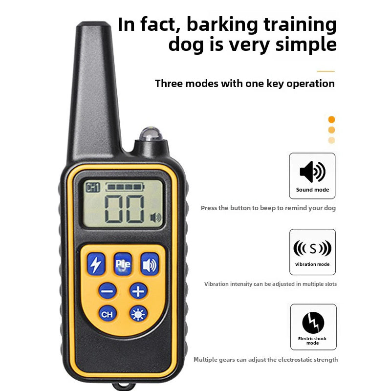 Dog Bark Control Training Collar – Shock & Vibration