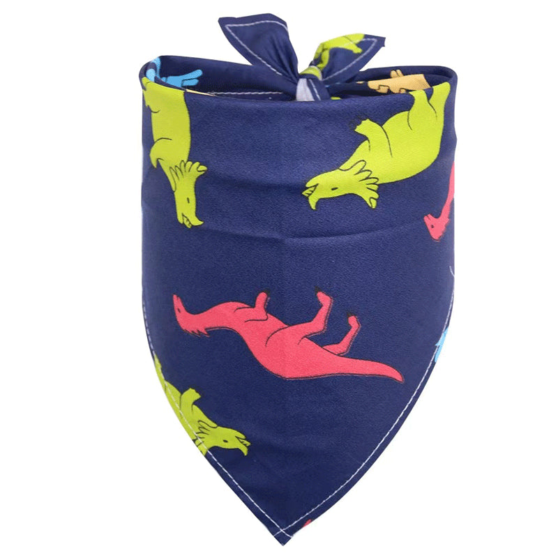 Summer Pet Drool Towel – Cotton Triangle Scarf