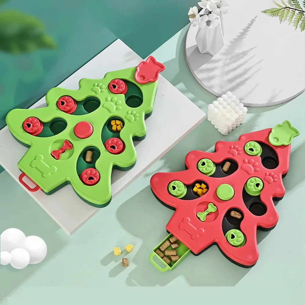 Dog Puzzle Slow Feeder – Interactive Food Dispenser