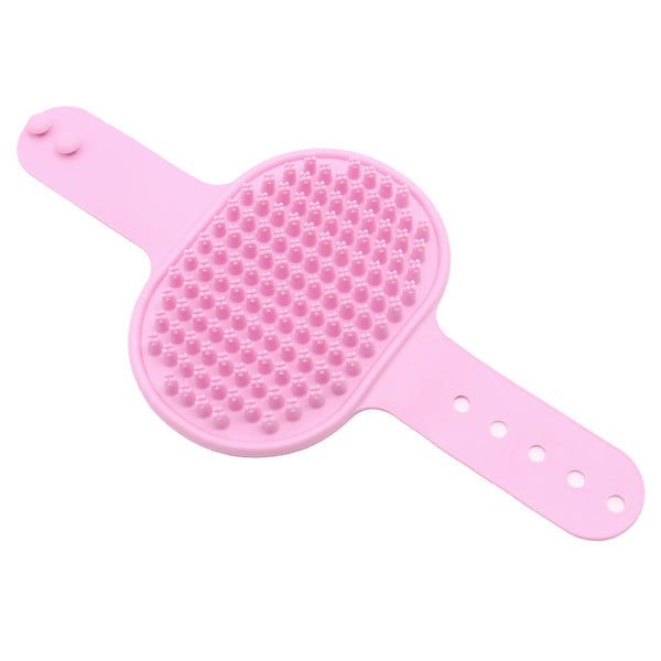 Soft Rubber Pet Brush – Silicone Grooming Comb