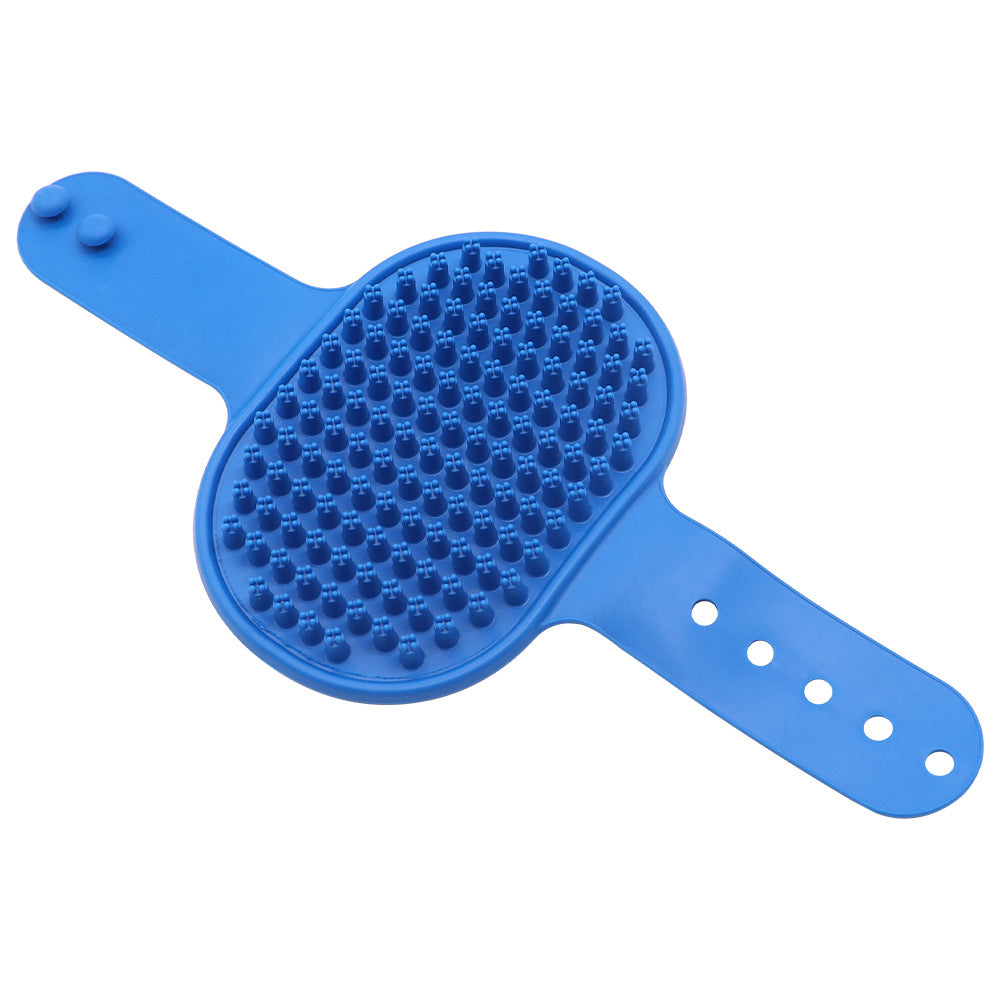 Soft Rubber Pet Brush – Silicone Grooming Comb