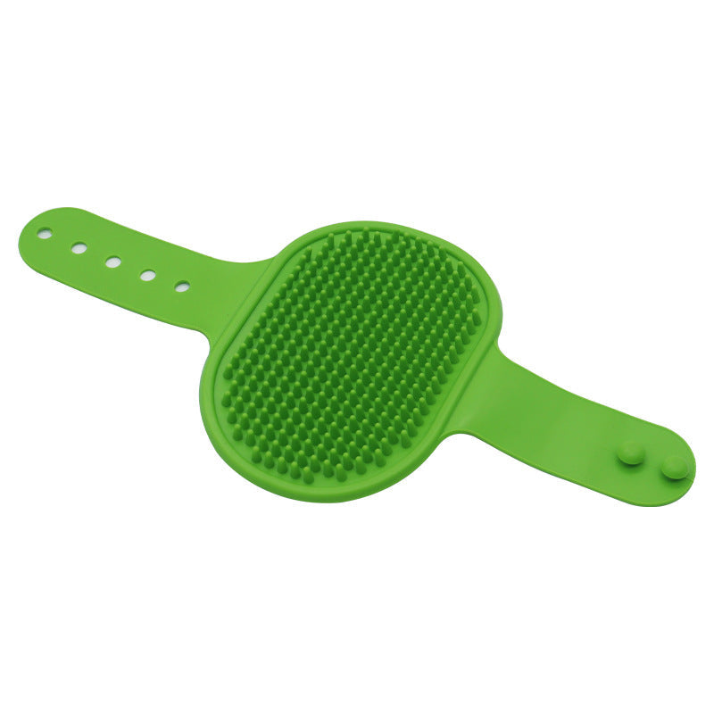 Soft Rubber Pet Brush – Silicone Grooming Comb