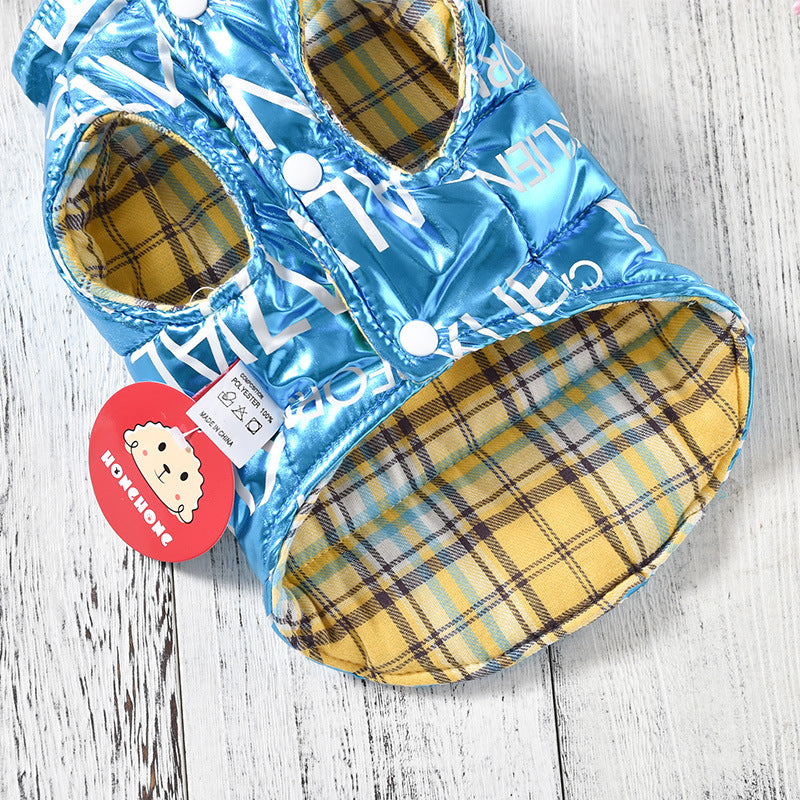 Autumn & Winter Reversible Dog Vest – Small Dogs & Puppies