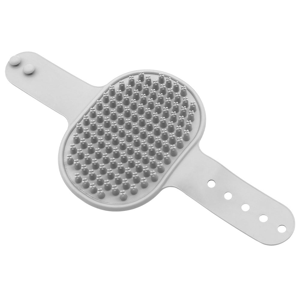 Soft Rubber Pet Brush – Silicone Grooming Comb
