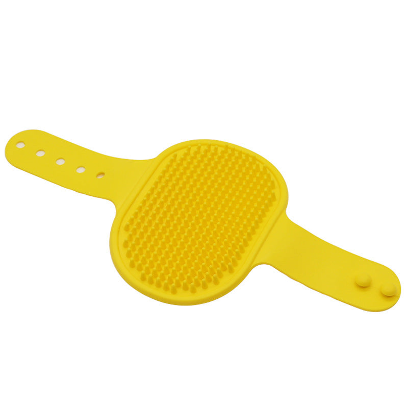 Soft Rubber Pet Brush – Silicone Grooming Comb