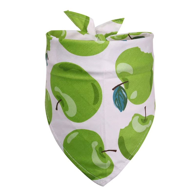 Summer Pet Drool Towel – Cotton Triangle Scarf