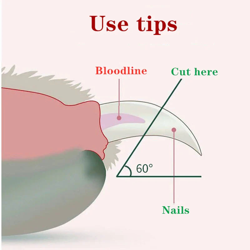 LED Pet Nail Clipper – Grooming Scissors for Cats & Small Dogs