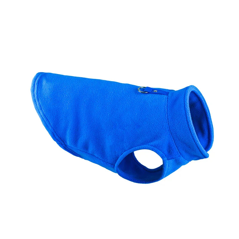 Fleece Dog Vest – Winter Clothes for Small Dogs
