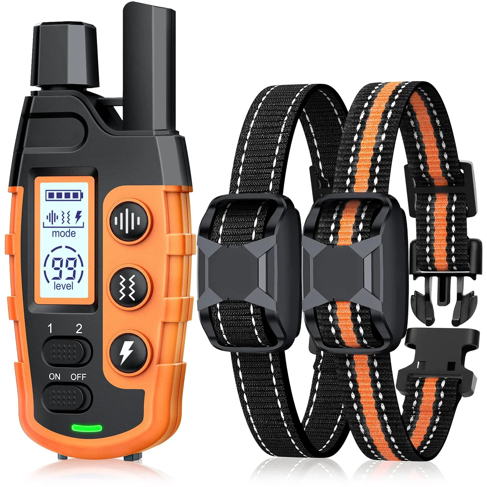 3300ft Waterproof Dog Training Collar – Remote Control