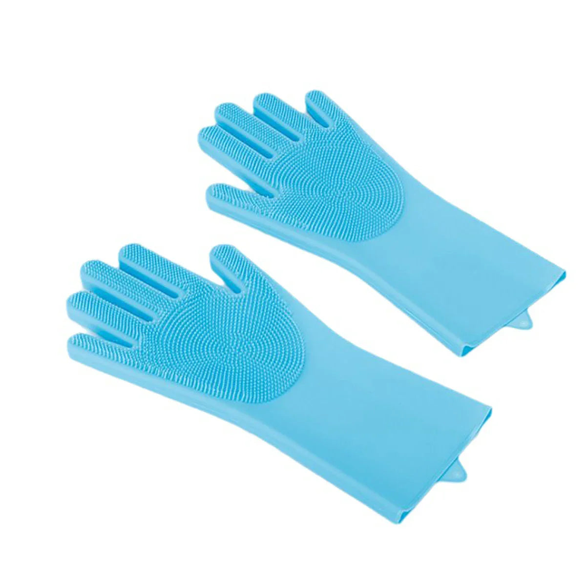 Pet Grooming Bath Gloves – Silicone Hair Remover