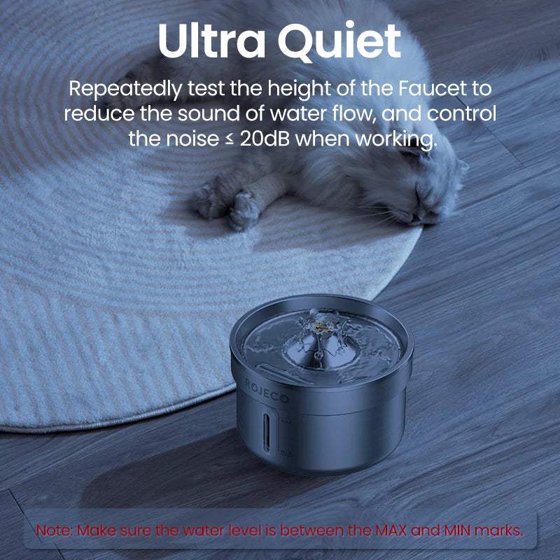 Stainless Steel Automatic Pet Water Fountain