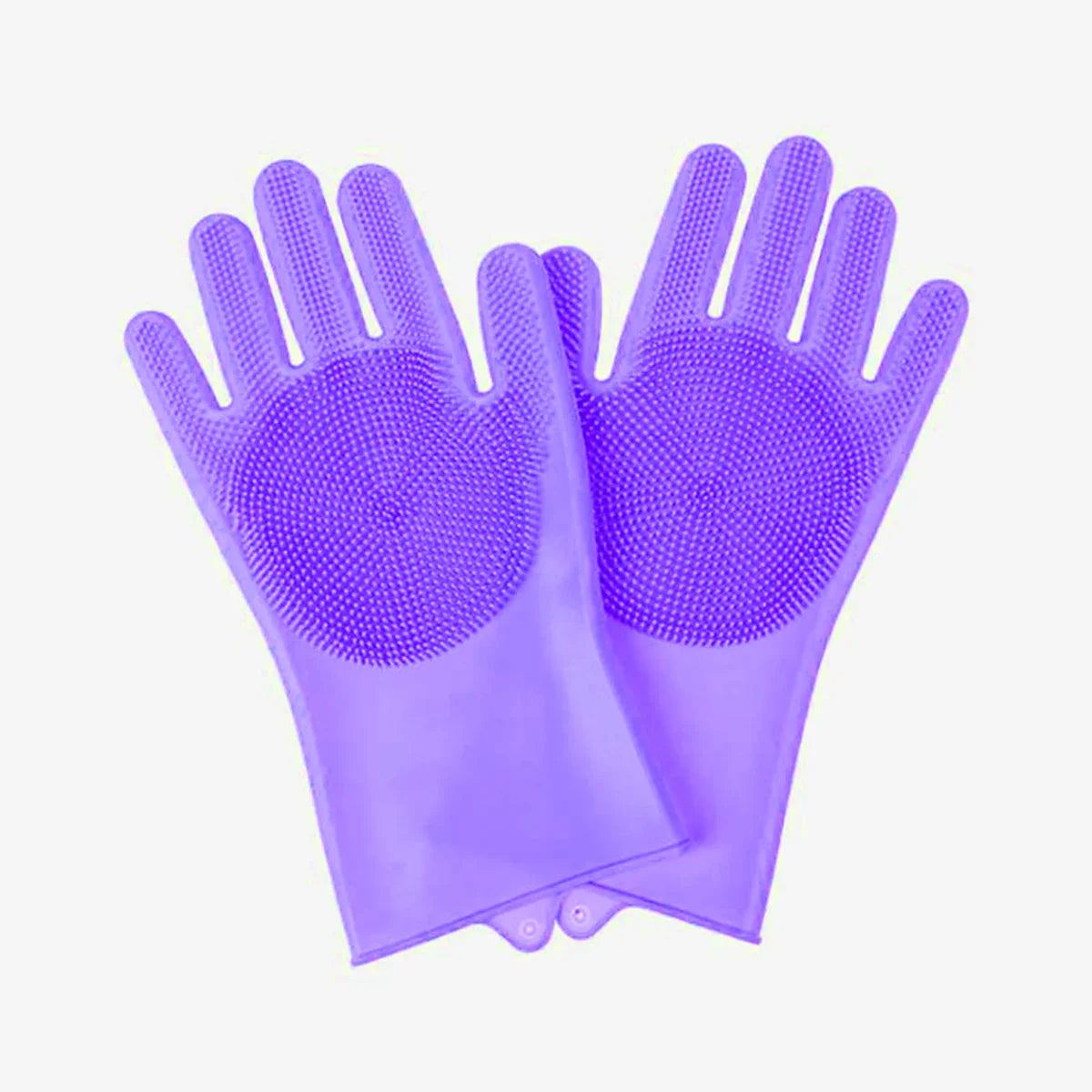 Pet Grooming Bath Gloves – Silicone Hair Remover