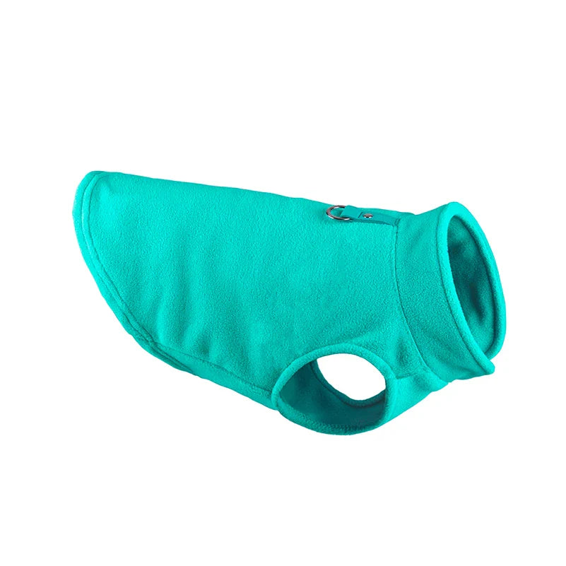 Fleece Dog Vest – Winter Clothes for Small Dogs