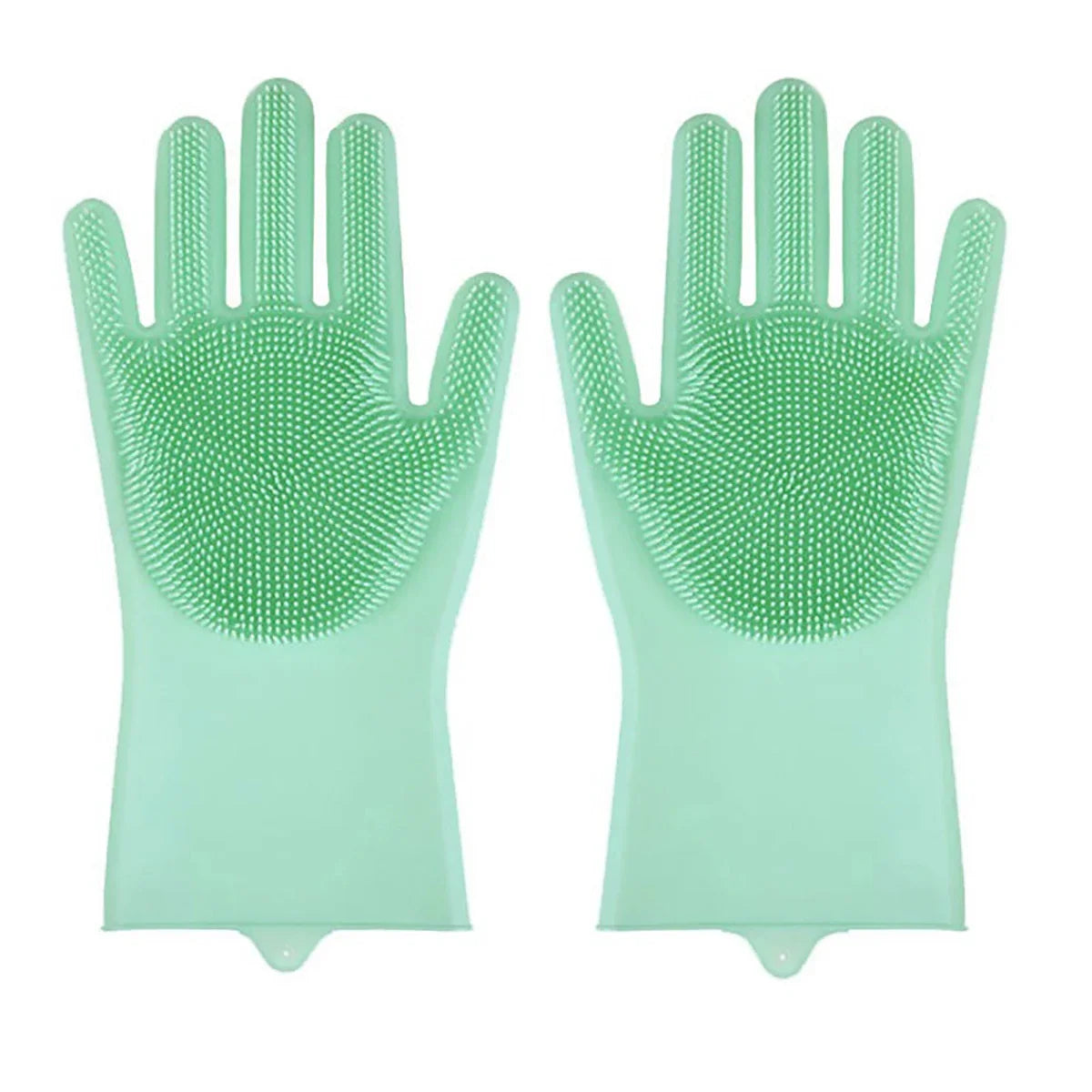 Pet Grooming Bath Gloves – Silicone Hair Remover