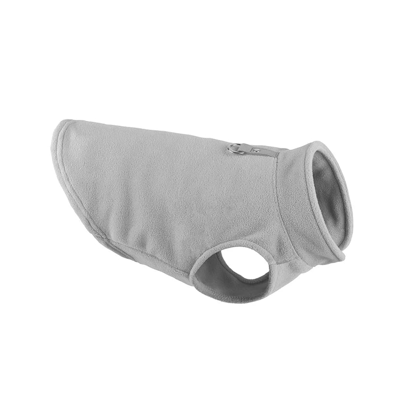 Fleece Dog Vest – Winter Clothes for Small Dogs
