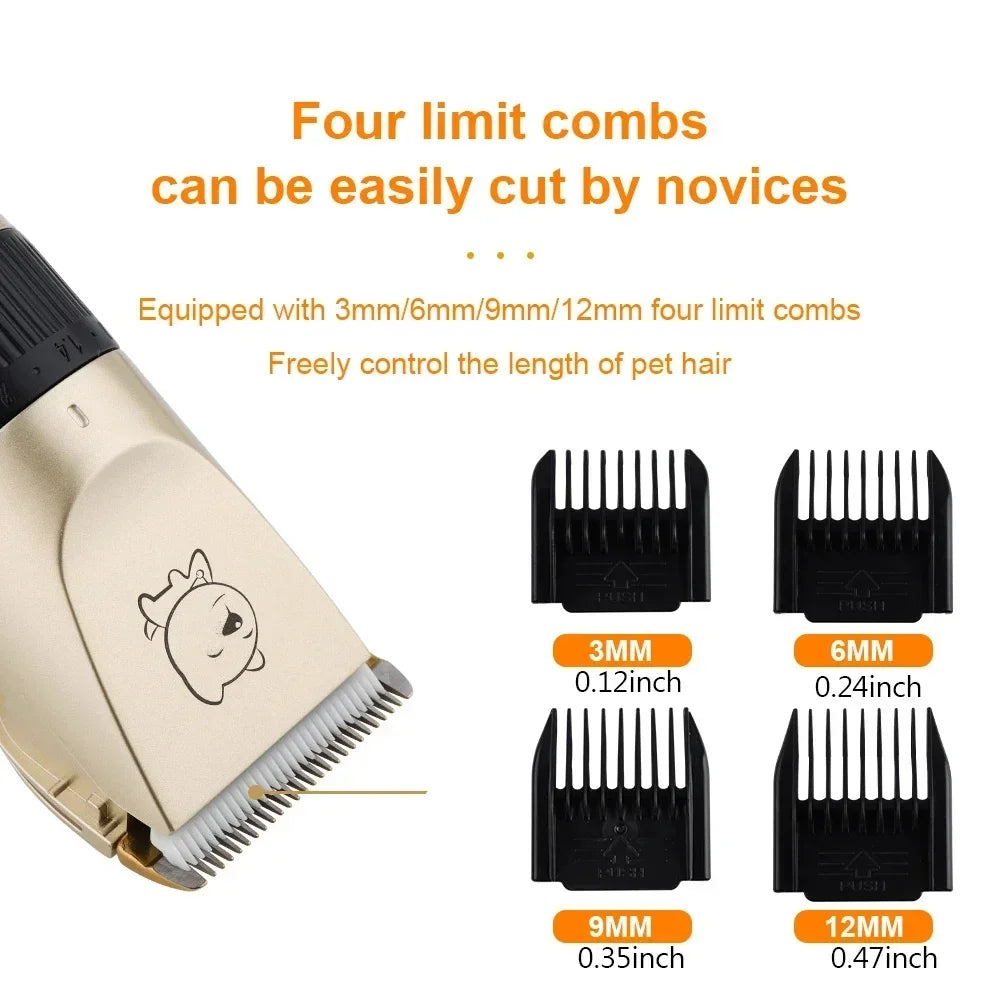 Professional USB Pet Hair Clipper – Dogs & Cats