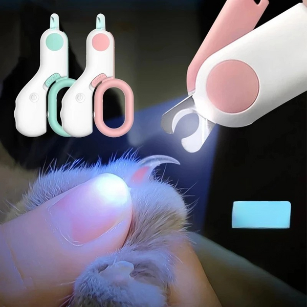 LED Pet Nail Clipper – Grooming Scissors for Cats & Small Dogs