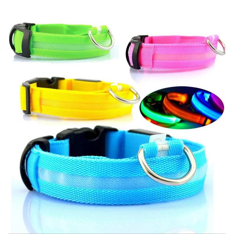Glowing Night Safety Pet Collar