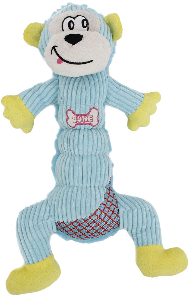 Pet Life  'Cuddle Plush' Mesh & Squeak Dog Toy