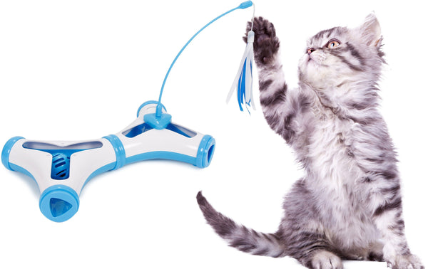 Pet Life 'Kitty-Tease' Interactive Cat Puzzle Toy