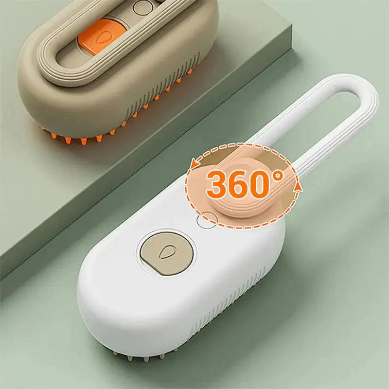 Steamy Pet Grooming Brush