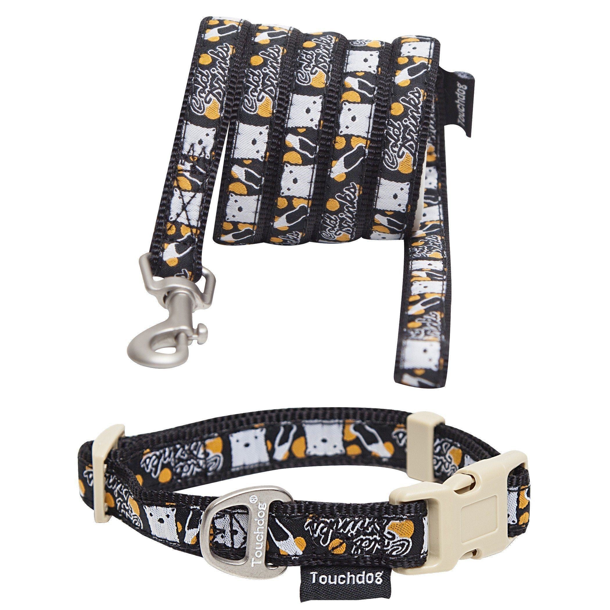Touchdog Caliber' Designer Leash & Collar Set