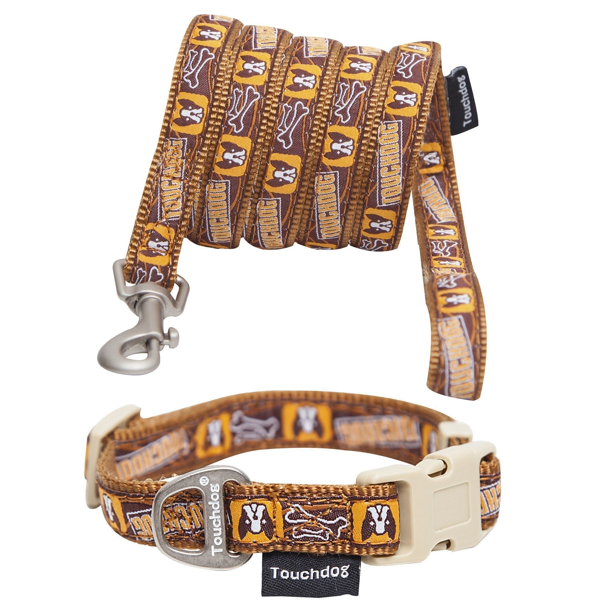 Touchdog Caliber' Designer Leash & Collar Set